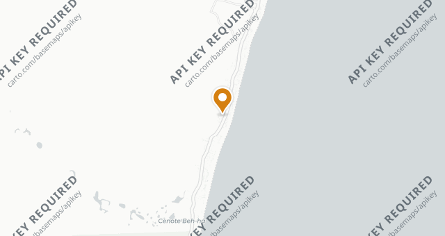 Map showing NÜ Tulum