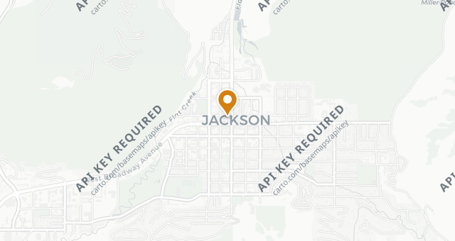 Map showing The Million Dollar Cowboy Steakhouse