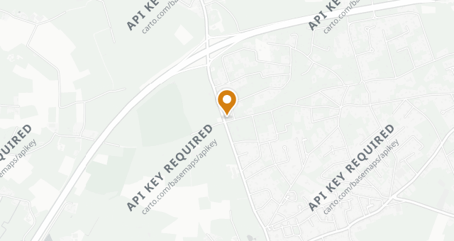 Map showing Roosenberg