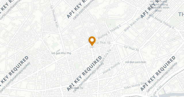 Map showing Phở Hoàng (Nguyen Tri Phuong Street)