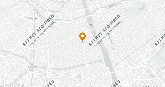 Map showing Fa. Pekelhaaring