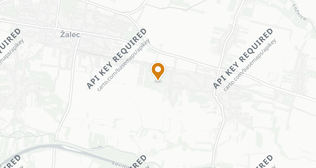 Map showing Galerija okusov