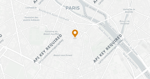 Map showing La Scarpetta