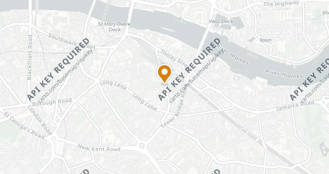 Map showing José Tapas Bar