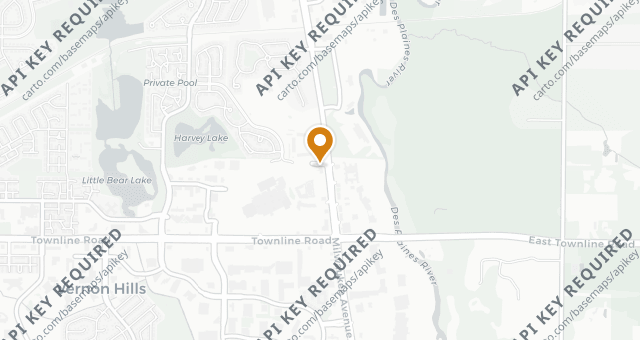 Map showing Perry's Steakhouse & Grille