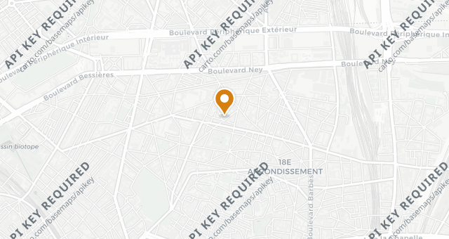 Map showing Le Boréal