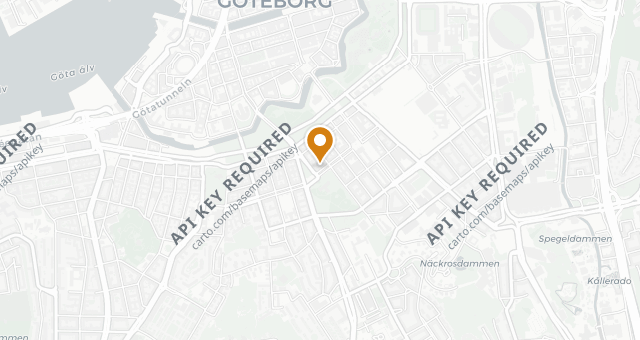 Map showing Gården