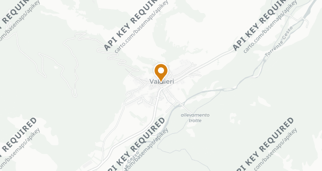 Map showing La Locanda del Falco