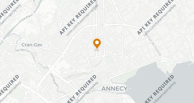 Map showing Le Restaurant