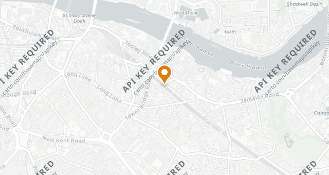 Map showing 40 Maltby Street