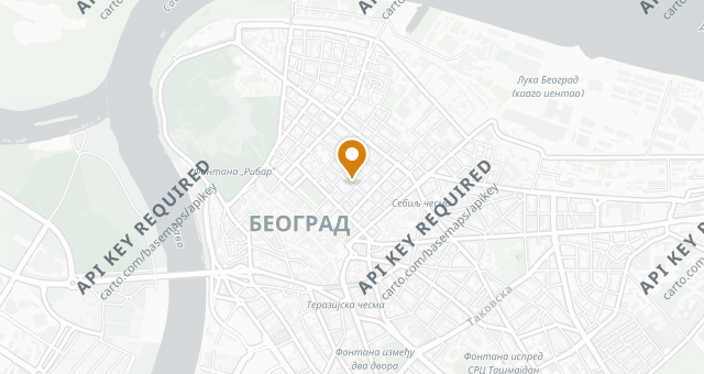 Map showing SAŠA BAR