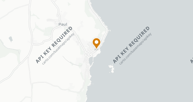 Map showing The Old Coastguard