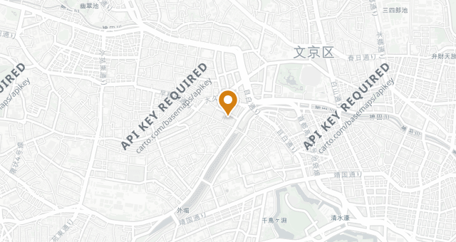 Map showing Jfree