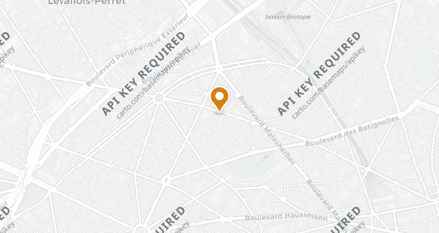 Map showing Papillon
