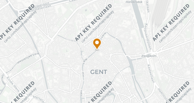 Map showing 'T Kanon