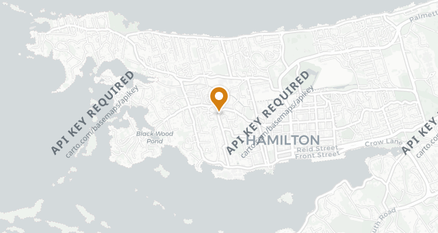 Map showing Ascots Restaurant