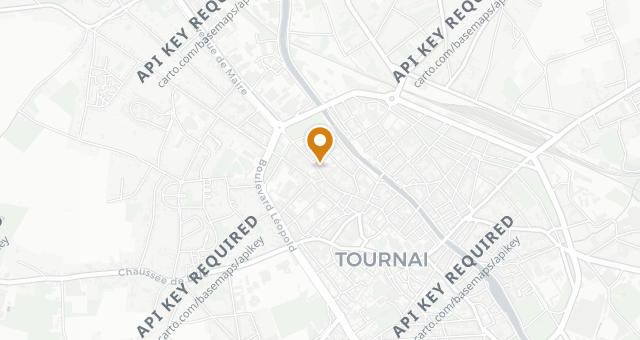 Map showing la petite Madeleine
