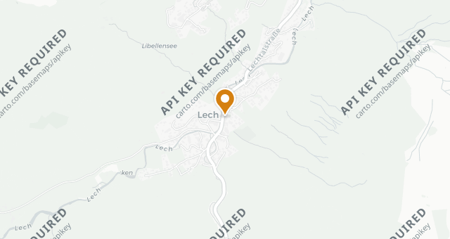 Map showing Arlberg Club House