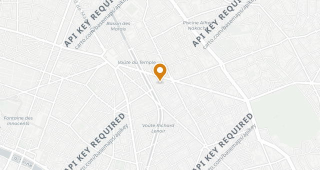 Map showing Pierre Sang in Oberkampf