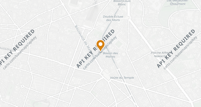 Map showing Les Potes au Feu