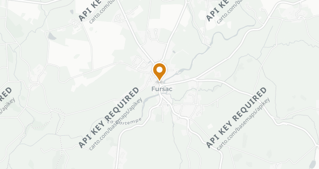 Map showing Nougier