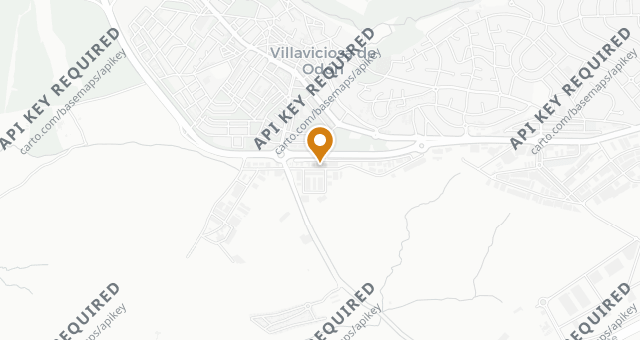 Map showing El Quinto Sabor