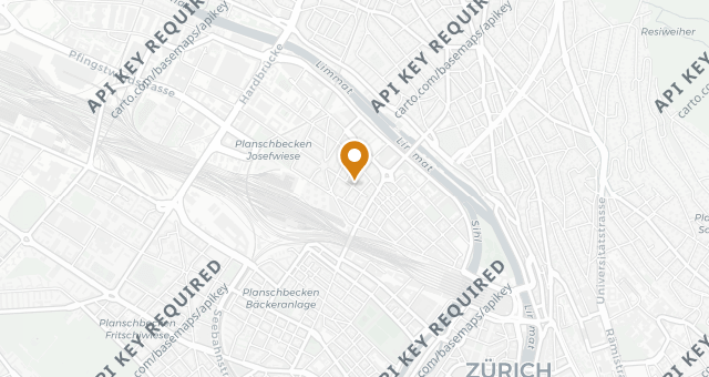 Map showing Josef
