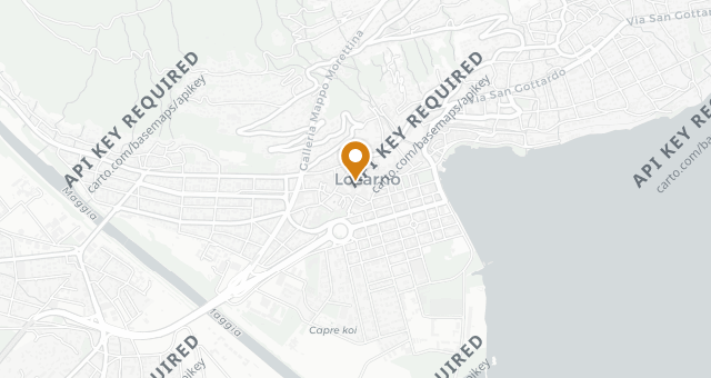 Map showing Locanda Locarnese