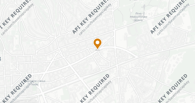 Map showing Bota Šare