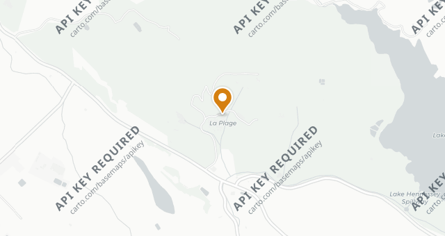 Map showing Auberge Du Soleil Restaurant