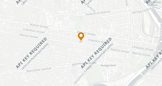 Map showing Bistro Perrier
