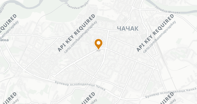 Map showing GALLERY CAFFE & RESTAURANT