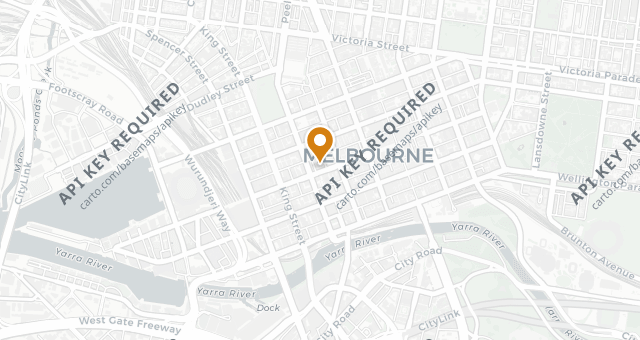 Map showing Rosa's Canteen