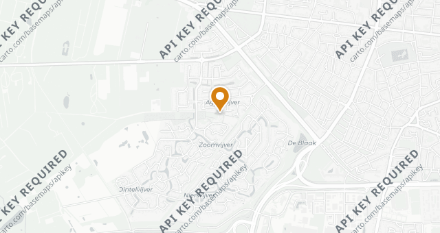 Map showing Hofstede de Blaak