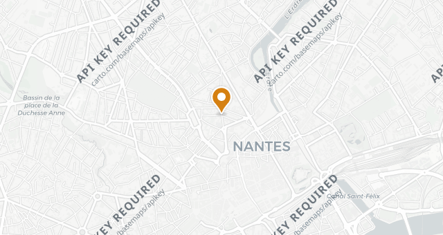 Map showing Les Bouteilles