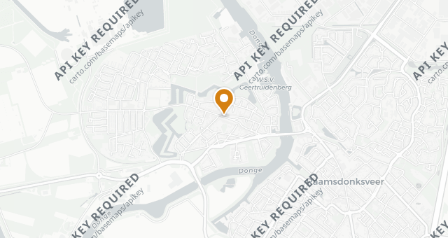 Map showing Het Weeshuys