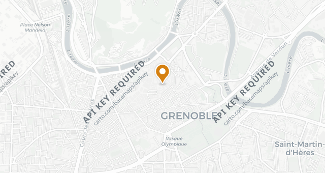 Map showing Le Zinc