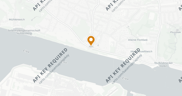Map showing Jacobs Restaurant