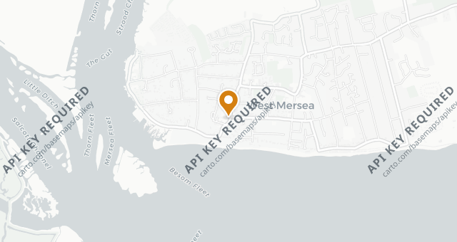 Map showing The White Hart Inn