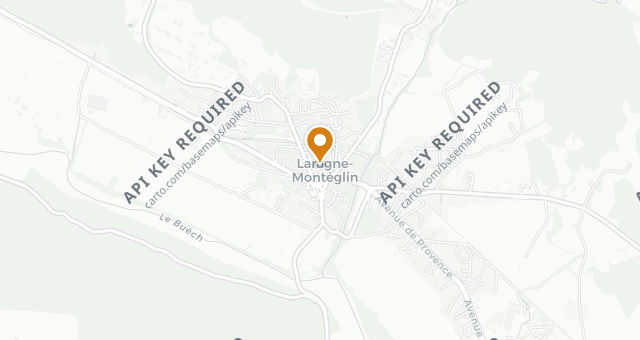 Map showing L'Araignée Gourmande