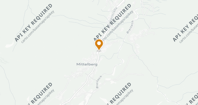 Map showing Hoheneck