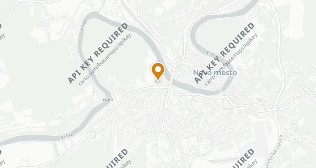 Map showing Gostilnica Barba