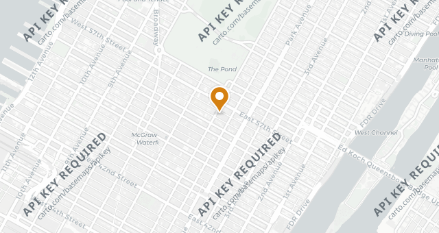 Map showing The Polo Bar