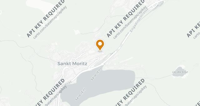 Map showing Da Vittorio - St. Moritz