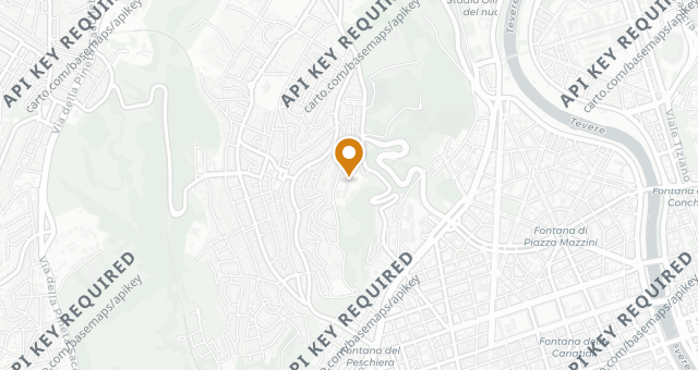Map showing La Pergola