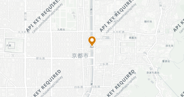 Map showing La Locanda
