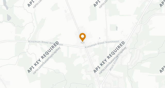 Map showing Peter Allen Inn