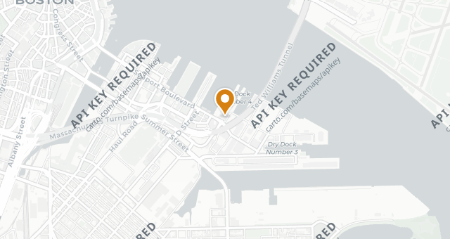 Map showing Yankee Lobster Company