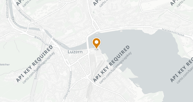 Map showing Lucide