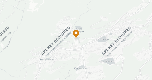 Map showing Hôtel Six Senses Crans-Montana